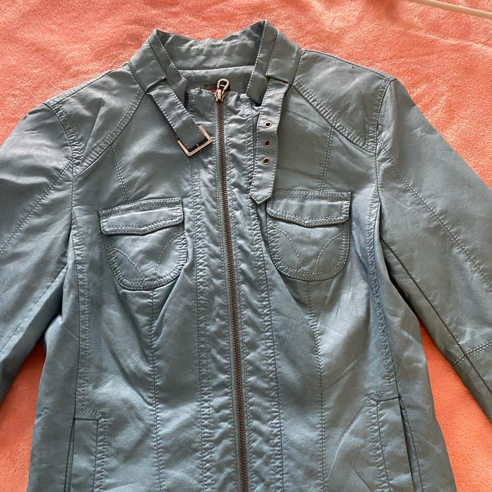Bebe leather jacket